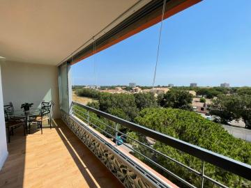 T3 vue sur mer, renové à neuf 4 à 6 per,65 m2-Argeles sur Mer