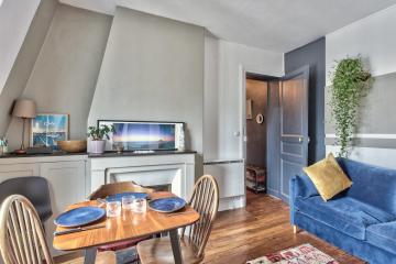 Elegant flat close to Republique and Oberkampf in Paris - Welkeys