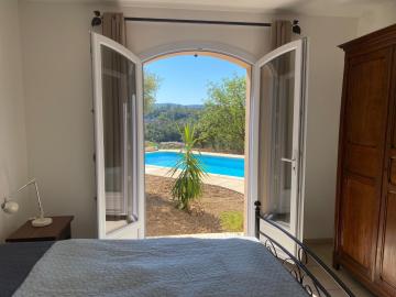 Feriehus med privat pool i Carces