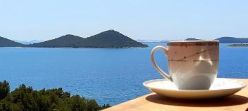 Apartment in Drage with sea view, balcony, air conditioning, WiFi 5088-1