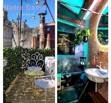 * JUNGLE SPA * CABANE EN VILLE * Terrasse, centre ville