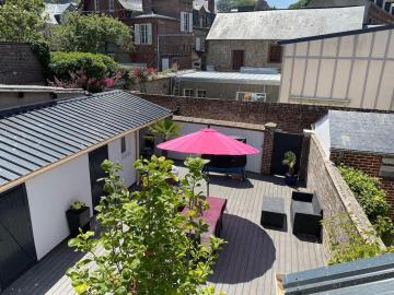 Bel appartement avec jardin au coeur d'Etretat