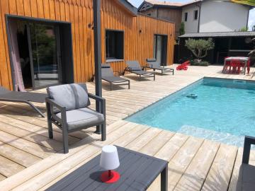 2 belles villas reliées pour 16 personnes à La Teste de Buch