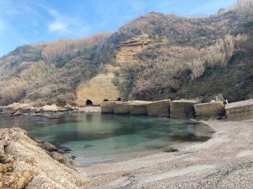 a piedi in spiaggia,appartamento in casa singola