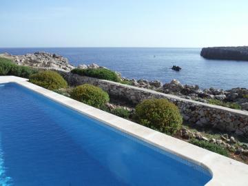 Ficula Sea Frontline House with private pool in Menorca