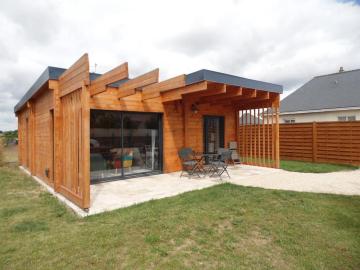 Chalet cosy avec parking et Internet