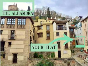 Cosy Flat / Literally at the Foot Of Alhambra