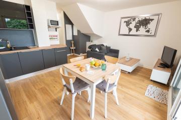 Appartement Premium, balcon, Cité de la Voile, la Base - Lorient par Groom