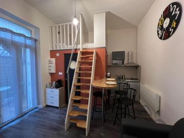 Cosy studio wifi et terrasse