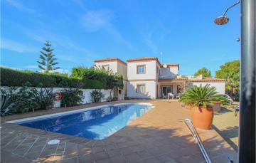 Awesome Home In Les Tres Cales With Outdoor Swimming Pool, Private Swimming Pool And 4 Bedrooms