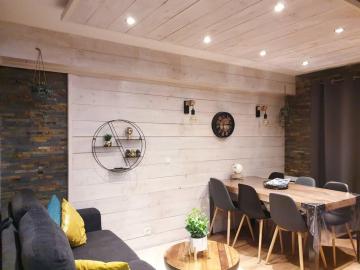 Appartement vue sur pistes Les Orres 1800 avec parking souterrain Résidence les Mont du bois d or