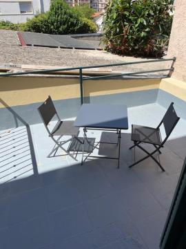 Studio cosy avec belle Terrasse Centre ville - NEG5