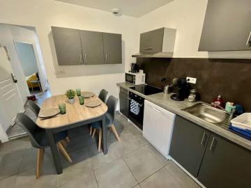 Appartement le Rhôn'ain - Vue Rhône - Lit Queen size