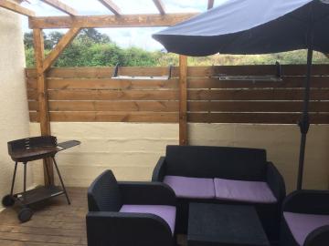 Duplex de 50 m2 avec terrasse, proche de la mer
