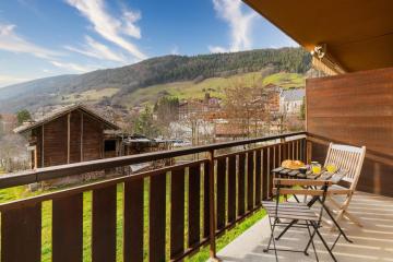 Charming 25m with nice view on the mountain