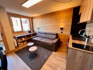 Appartement d'une chambre a La Plagne Tarentaise a 50 m des pistes avec balcon amenage et wifi