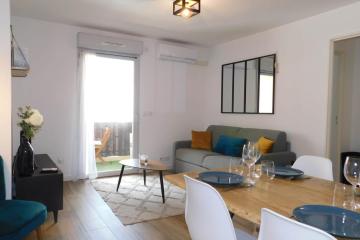 Cozy T2 Les sable d'or 100m from the beach