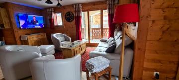Appartement de 3 chambres a Pralognan la Vanoise a 100 m des pistes avec terrasse et wifi
