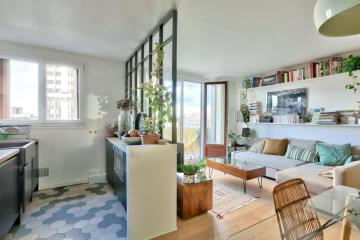 Cozy apartment for 4 near Villette