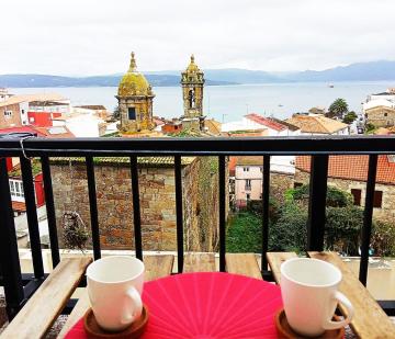 Piso A Capela con vistas al mar