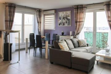 Bright well-appointed nest near Stade de France