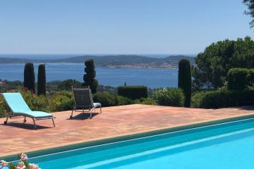 Large family home with a view of the golf