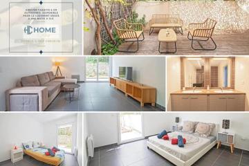 Le P'tit Rimbaud, 6 Pers, parking privé, jardin,wifi