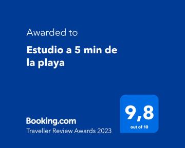 Estudio a 5 min de la playa
