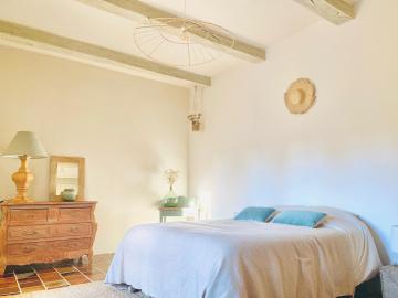 Chambre Provençale dans Mas.
