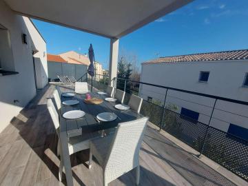 Appartement Marseillan-Plage, 4 pièces, 9 personnes - FR-1-326-780