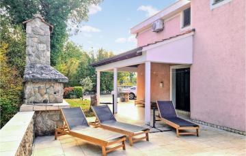 Amazing home in Dobrinj with 4 Bedrooms, WiFi and Outdoor swimming pool