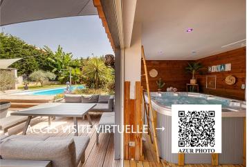 06O - Villa Mathis Côte d'Azur - Belle villa avec piscine et jacuzzi privé