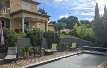 Amazing Home In Lespignan With Outdoor Swimming Pool, Private Swimming Pool And 4 Bedrooms