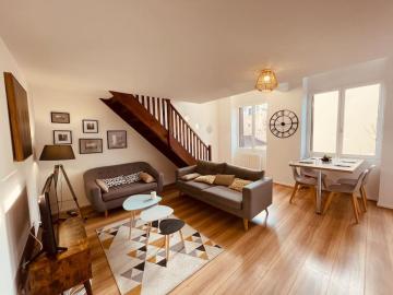 Bel Appart' 4 chambres duplex Durafour