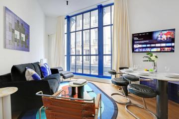 Stylish parisian Loft 1BR6P - Sentier City Center
