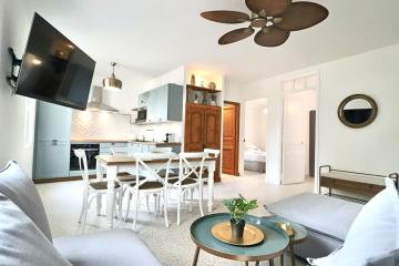 FERSEN Bright apartment renovated for 5 people in center of Old Antibes