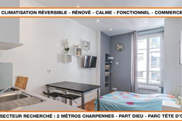 Studio climatisé Villeurbanne
