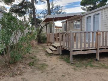 NARBONNE PLAGE – mobile-home climatisé 6 personnes 3 chambres