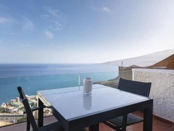 Atlantic terrace with sea views