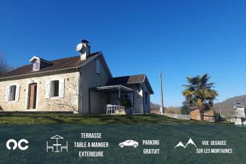 L'Oustalot - Superbe Gîte avec belle vue montagne