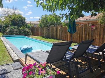 Jolie villa familiale sur le Bassin d'Arcachon avec piscine
