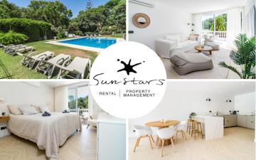Fully renovated Scandinavian style 2 bed apartment in the heart of Puerto Banus