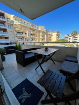 Terrasse proche de la plage