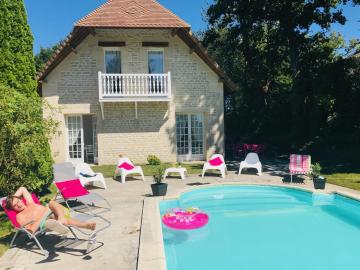Villa de Charme Domaine privé Touques avec Piscine Privée