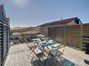 Grand appartement 6/8 personnes au pied de la dune