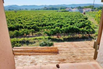 Joli cabanon en pierre au milieu des vignes LESCLESDENICOLE LE PRADET