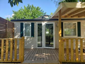 Mobilhome 3 chambres et terrasse