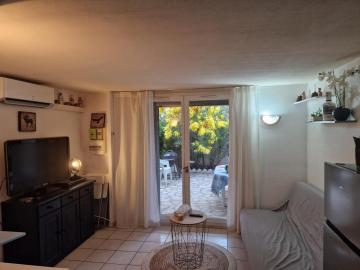 Maison à Vendres plage-Valras plage dans résidence avec piscine