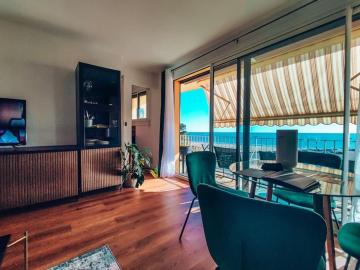 Studio avec terrasse, vue imprenable sur l'océan