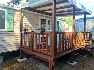 Bungalow de 2 chambres avec piscine partagee sauna et wifi a Saint Jean de Monts a 3 km de la plage